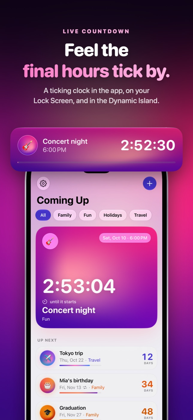 Coming Up live countdown in the final hours