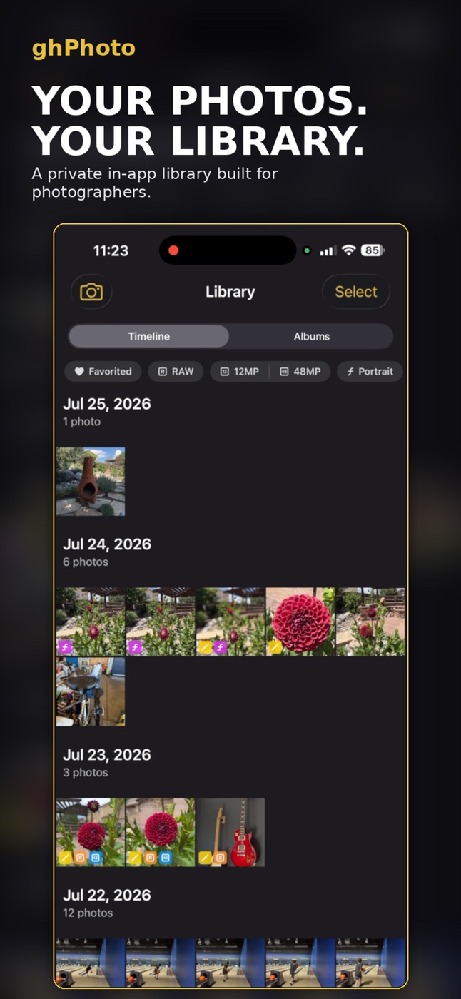ghPhoto library